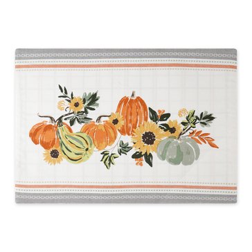 Design Imports Fall Squash Embellished Placemat