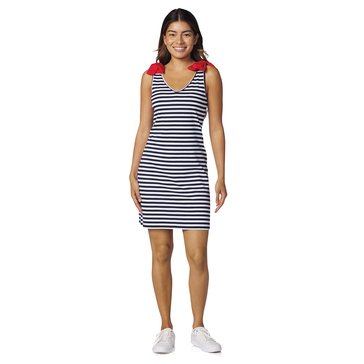 Tommy Hilfiger Women's Stripe Tie Tank Dress