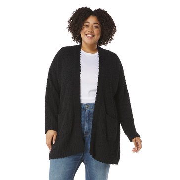 Yarn & Sea Women's Popcorn Two Pocket Cardigan (Plus Size)