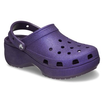 Crocs Women's Classic Glitter Platform Clog