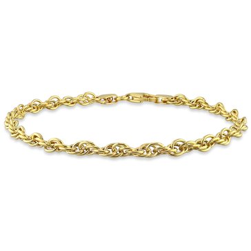 Sofia B. Men's 3.7MM Singapore Bracelet