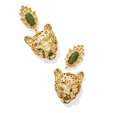 Kendra Scott Maura Jaguar Statement Earrings