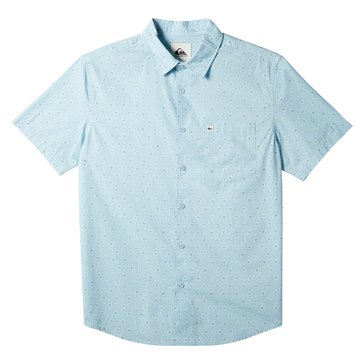 Quiksilver Men's Apero Organic Classic Allover Short Sleeve Shirt