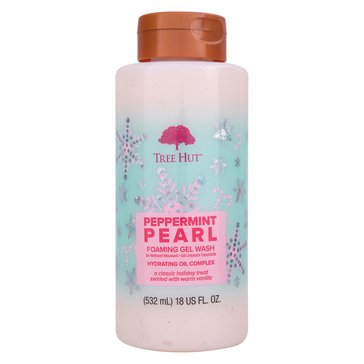 Tree Hut Peppermint Pearl Foaming Gel Wash