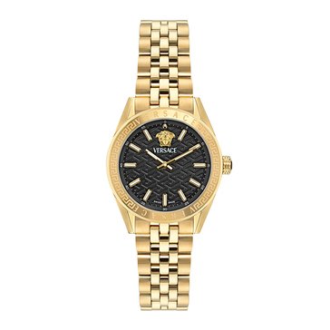 Versace Women's V-Code Guilloche Dial Bracelet Watch