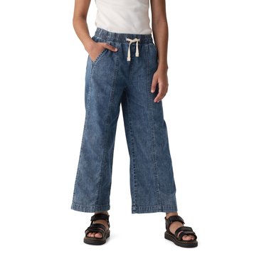 Gap Big Girls Wide Leg Crop Pants