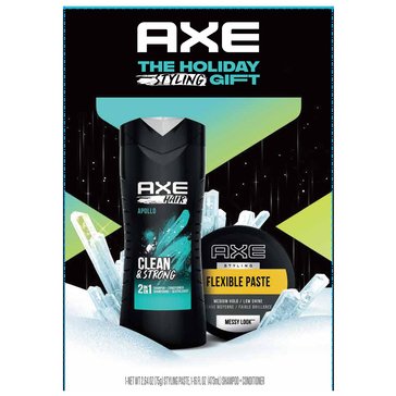 Axe Apollo Hair Care Duo Pack Paste Gift Set