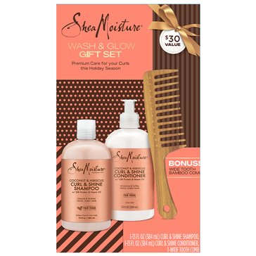 Shea Moisture Hair Curl Care Regimen Gift Set