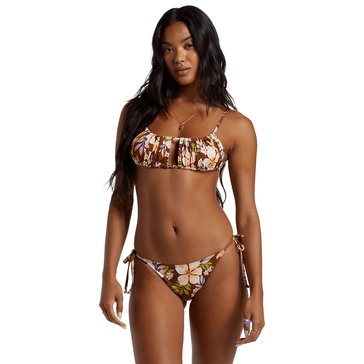 Billabong Women's Jungle Bliss Tie Side Tropic Bikini Bottoms