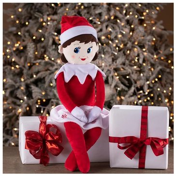 The Elf on the Shelf Plushee Pals Huggable Girl with Blue Eyes