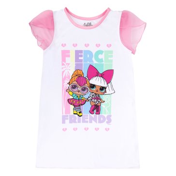 L.O.L. Surprise Big Girls' Fierce Friends Night Gown