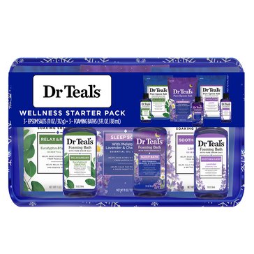 Dr Teal's Wellness Starter Pack Tin Collection Gift Set