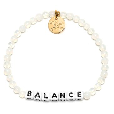 Little Words Project Balance Beaded Stretch Bracelet