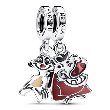 Pandora x Disney The Lion King Timon and Pumbaa Splittable Dangle Charm