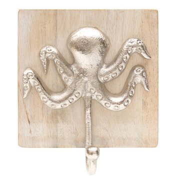 Beachcombers Coastal Life Octopus Wall Hook