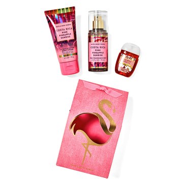 Bath & Body Works Pink Pineapple Sunrise Gift Set