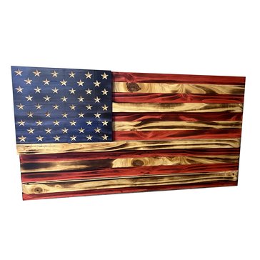 CCH Rustic Flag Coin Holder Wall Mount