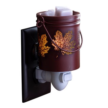 Candle Warmers Etc. Fall Leaves Premium Pluggable Fragrance Warmer