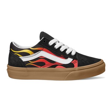 Vans Little Boys' Old Skool Canvas Skater Shoe