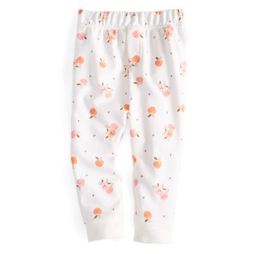 Wanderling Baby Girl Mini Apple French Terry Pant