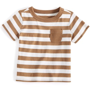 Wanderling Baby Boy Short Sleeve Stripe Jersey Tee