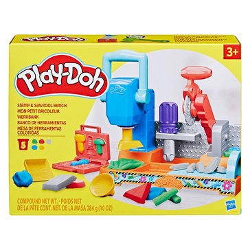 Play-Doh Stamp N Saw Tool Bench Set