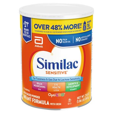 Similac Sensitive Infant Formula