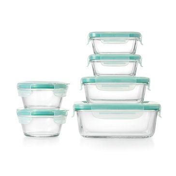 OXO Smart Seal 12-Piece Glass Container Set