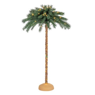 Gerson 5-Foot Lighted Palm Tree