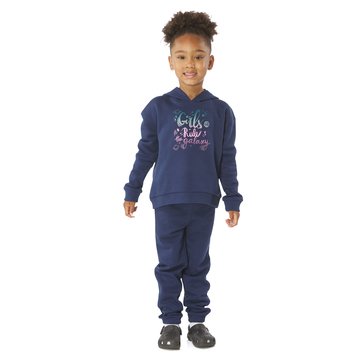 Liberty & Valor Big Girls' Graphic Pull Over Hoodie