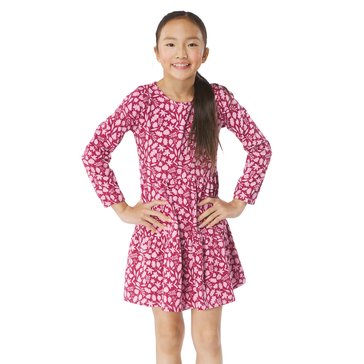 Liberty & Valor Big Girls' Tiered Knit Dress