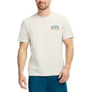 IZOD Men's Short Sleeve Ready To Roll Graphic Tee 