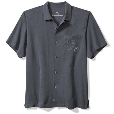 Tommy Bahama Men's Short Sleeve A Fish-Iando Shirt