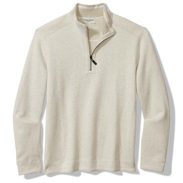 Tommy Bahama Men's New Flip Coast Half Zip Shirt