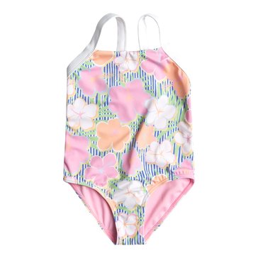 Roxy Little Girls' Tiny Flower 1-Piece Swim