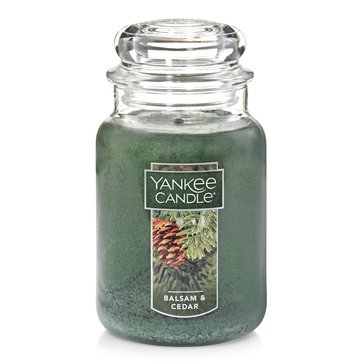 Yankee Candle Balsam and Cedar Classic Large Jar