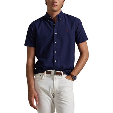 Polo Ralph Lauren Men's Short Sleeve Oxford Classic Sportshirt