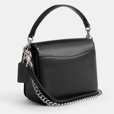 Coach Polished Pebbled Leather with Rivets 19 Cassie Crossbody