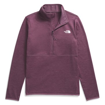 The North Face Women's Canyonlands Zip Long Sleeve Knit Fleece