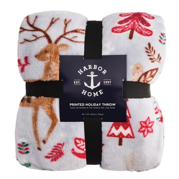 Harbor Home Holiday Throws Nanook