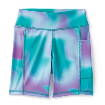 3 Paces Big Girls' Randi Textured Bike Shorts