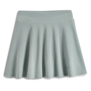 3 Paces Big Girls' Ribbed Skort