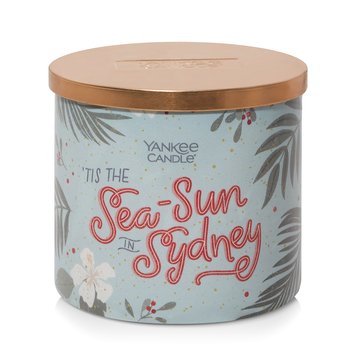 Yankee Candle Passport To The Holidays Collection Tis The Sea Sun in Sydney 3 Wick Candle