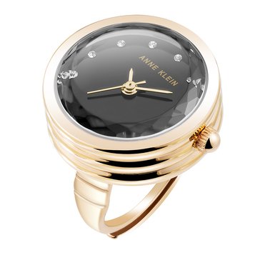 Anne Klein Round Ring Watch