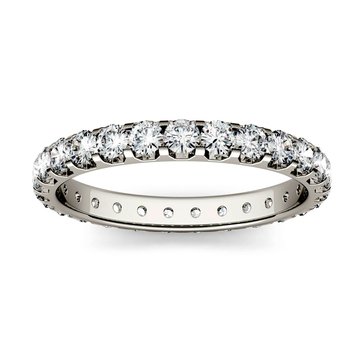 Charles and Colvard Forever Bright 1 cttw Moissanite Eternity Band