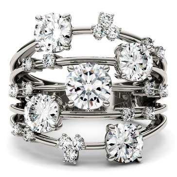 Charles and Colvard Forever Bright 3 1/10 cttw Moissanite Fashion Ring