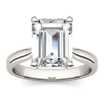 Charles and Colvard Forever Bright 3 1/2 cttw Moissanite Solitaire Ring