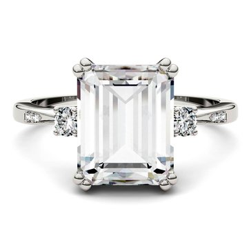 Charles and Colvard Forever Bright 3 2/3 cttw Moissanite Engagement Ring