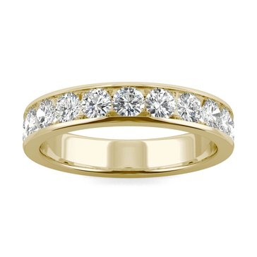 Charles and Colvard Forever Bright 1 1/10 cttw Moissanite Channel Band