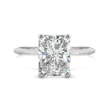 Charles and Colvard Forever Bright 2 3/4 cttw Moissanite Solitaire Ring